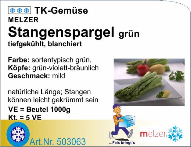 503063 - Stangenspargel grün (10x1kg/Kt.)