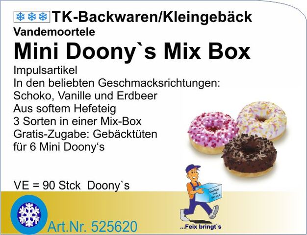 525620 - doony's Mini-Mixed-Box 22g (90Stk/Kt)